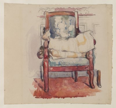 Armchair, 1885-90 by Paul Cézanne